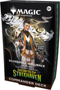 Magic: the Gathering Secrets of Strixhaven Commander Deck - Silverquill Influence (100-Card Deck, Deck Box + Accessories)