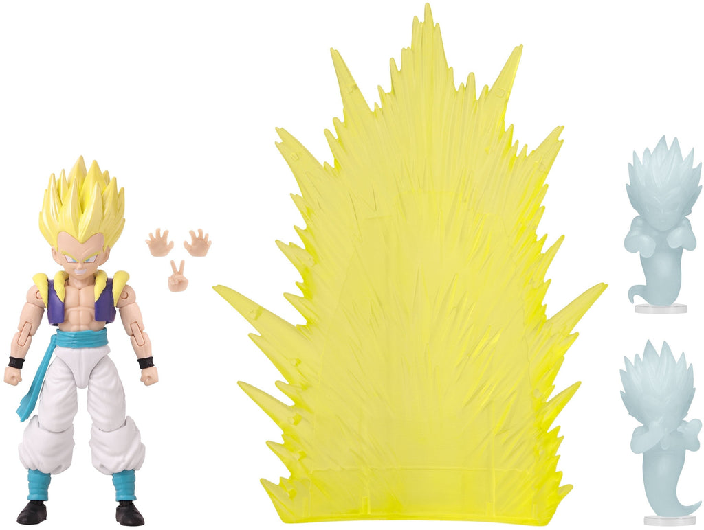 - Dragon Ball Super - Super Saiyan Gotenks, Power up Pack 6.5" Action Figure Set