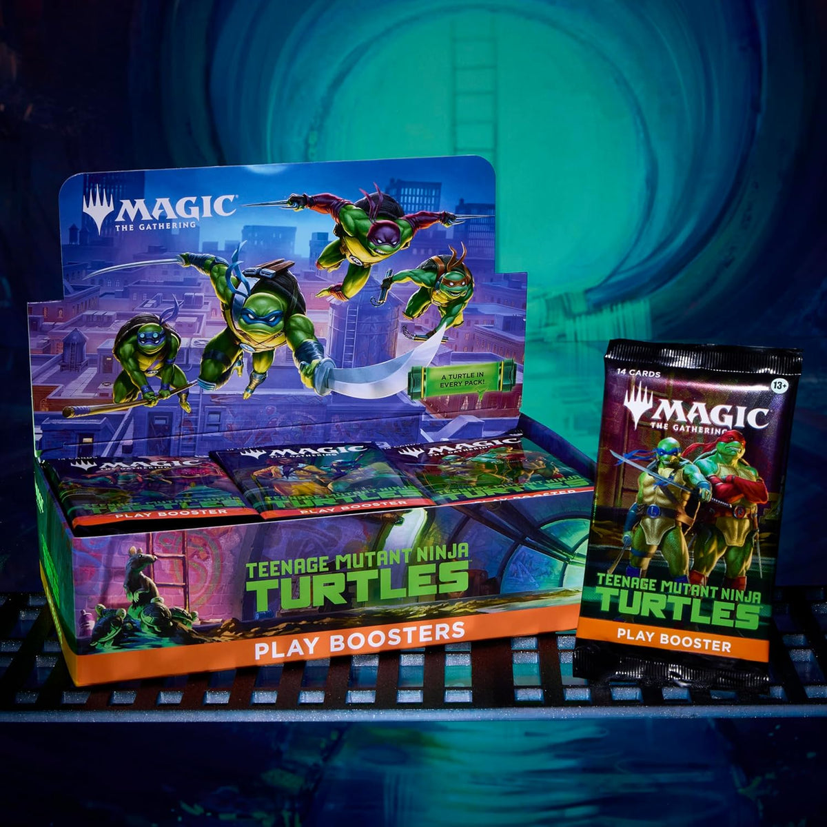Magic: the Gathering | Teenage Mutant Ninja Turtles - Play Booster Box | 30 Packs | Collectible Trading Card Game