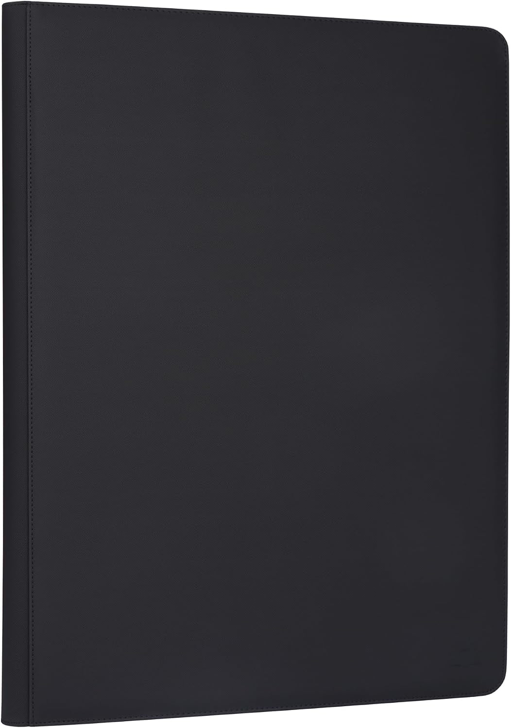 36-Pocket Ringless Trading Card Binder - Holds 2304 Sleeved Cards, Side-Loading Black Pages, Water-Resistant Zipper Album for TCG & Sports