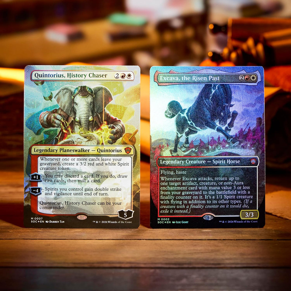 Magic: the Gathering Secrets of Strixhaven Commander Deck - Lorehold Spirit (100-Card Deck, Deck Box + Accessories)