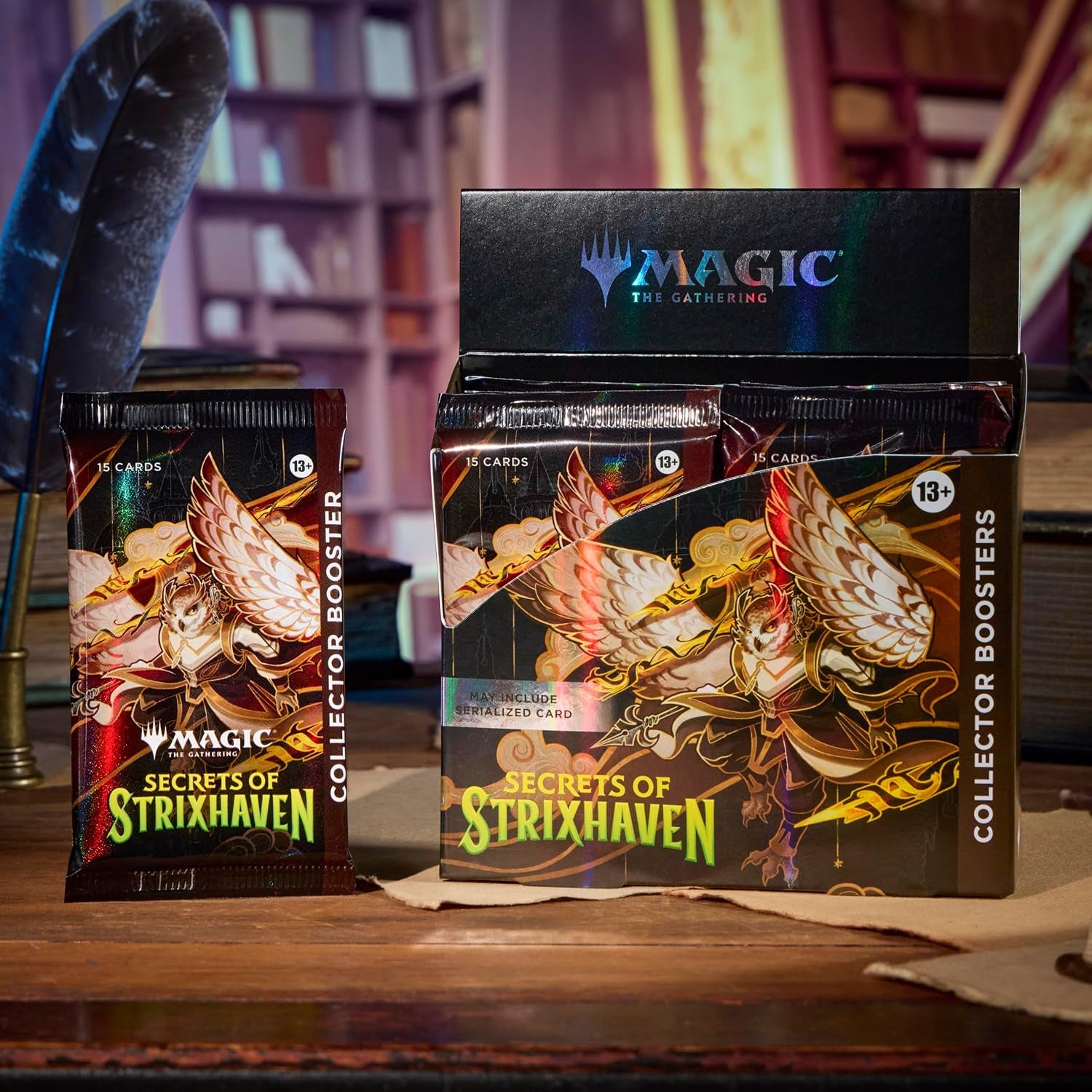 Magic: the Gathering Secrets of Strixhaven - Collector Booster Box (12 Packs)