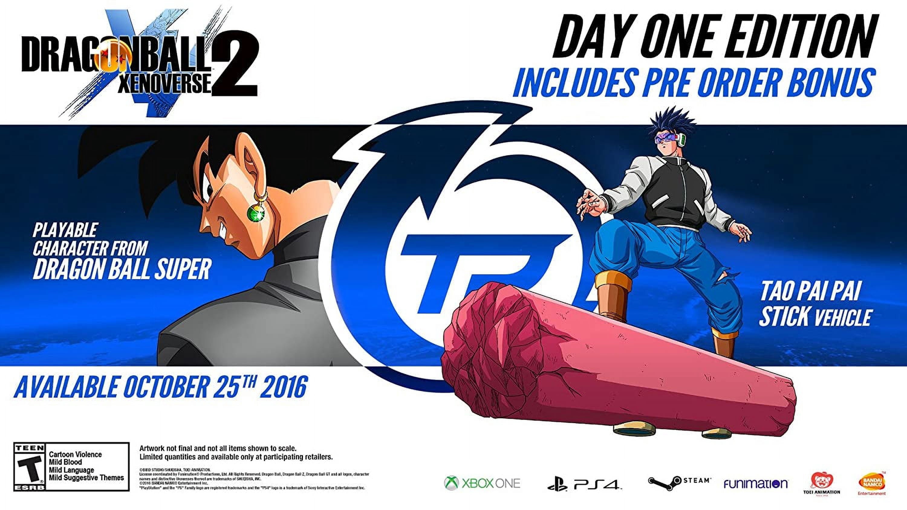Dragon Ball Xenoverse 2 Day 1 Edition, Xbox One