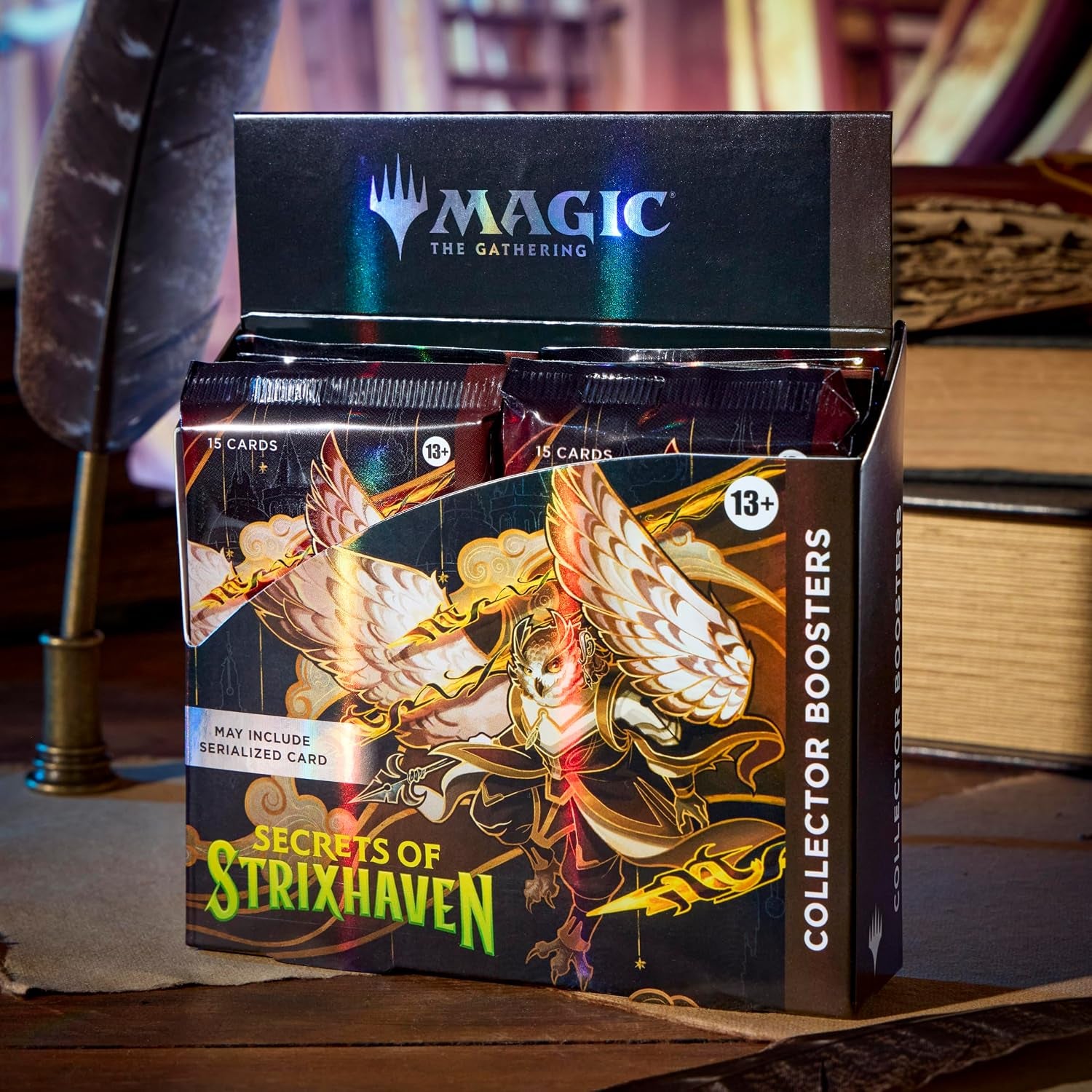 Magic: the Gathering Secrets of Strixhaven - Collector Booster Box (12 Packs)