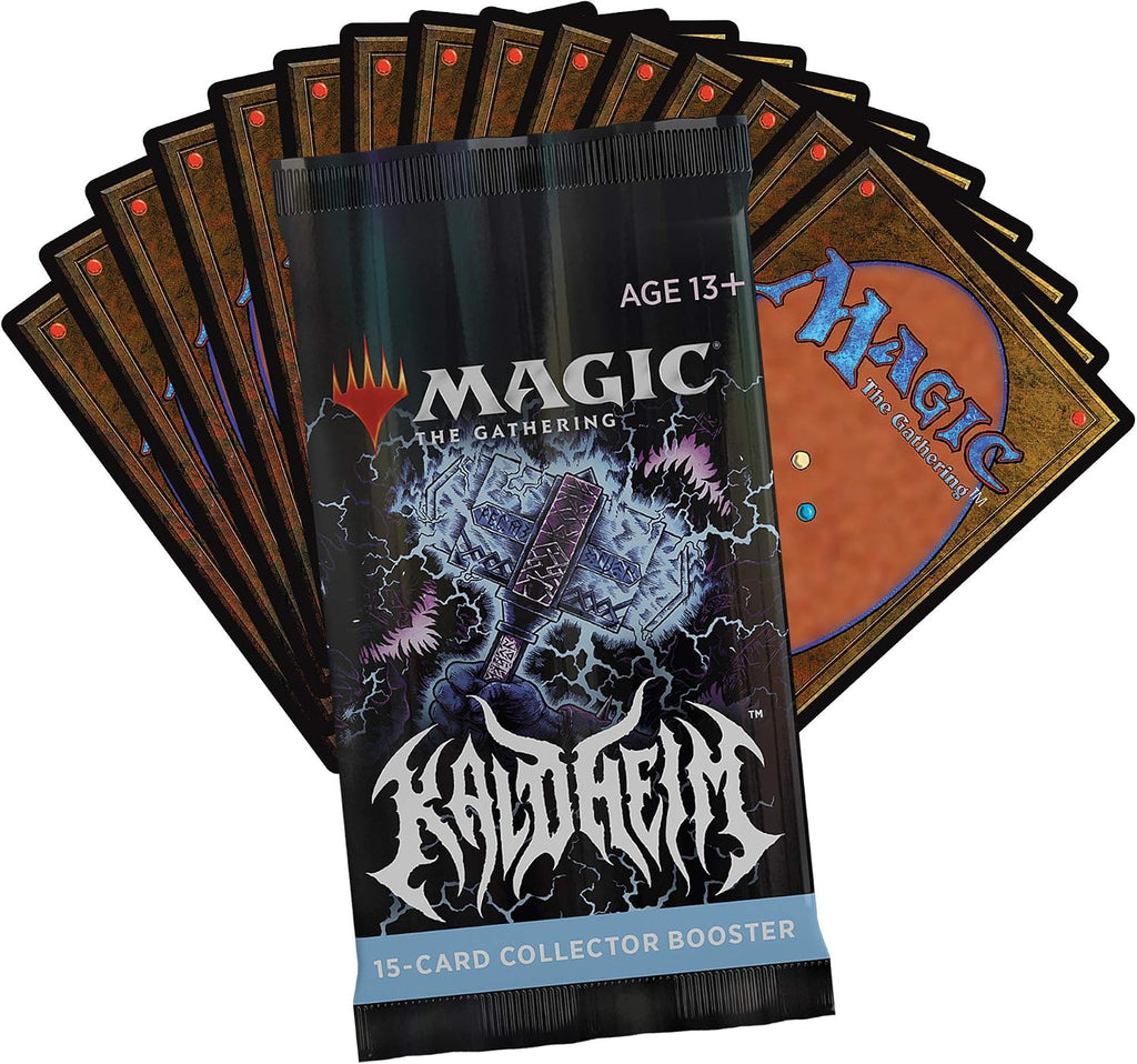 Magic the Gathering Kaldheim Collector Booster Pack | 15 Magic Cards