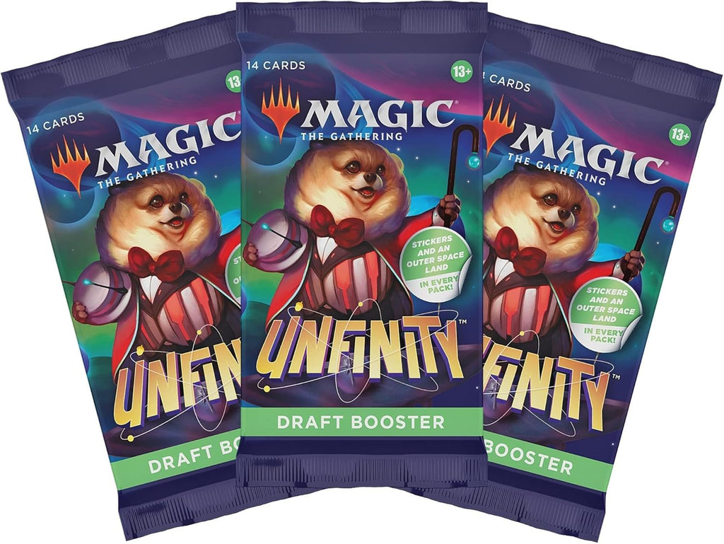 Unfinity 3-Booster Draft Pack | 42 Magic Cards