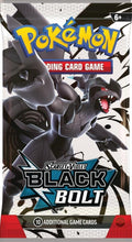 Pokemon – Black Bolt – English Sealed Booster Pack – 10 Cards
