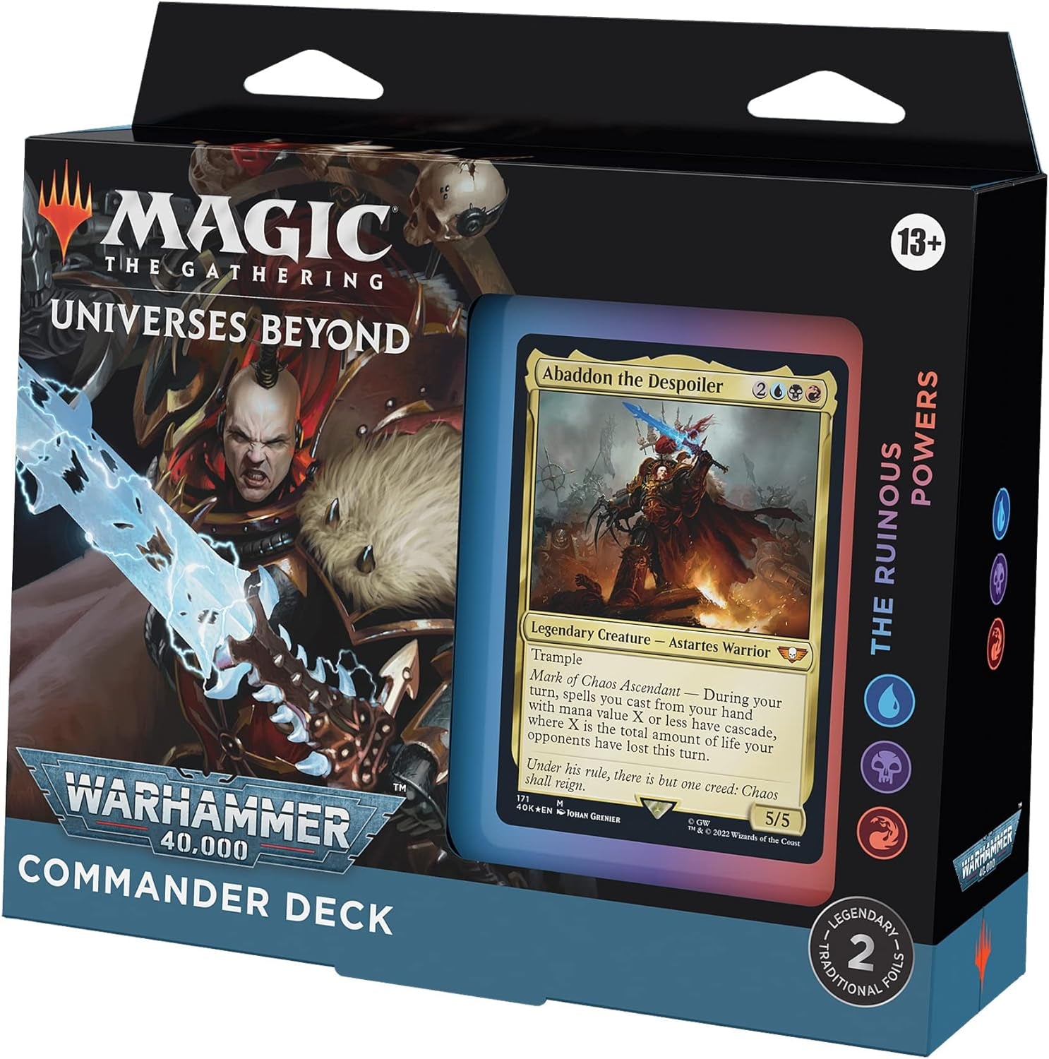 Magic: the Gathering Universes Beyond: Warhammer 40,000 Commander Deck – the Ruinous Powers