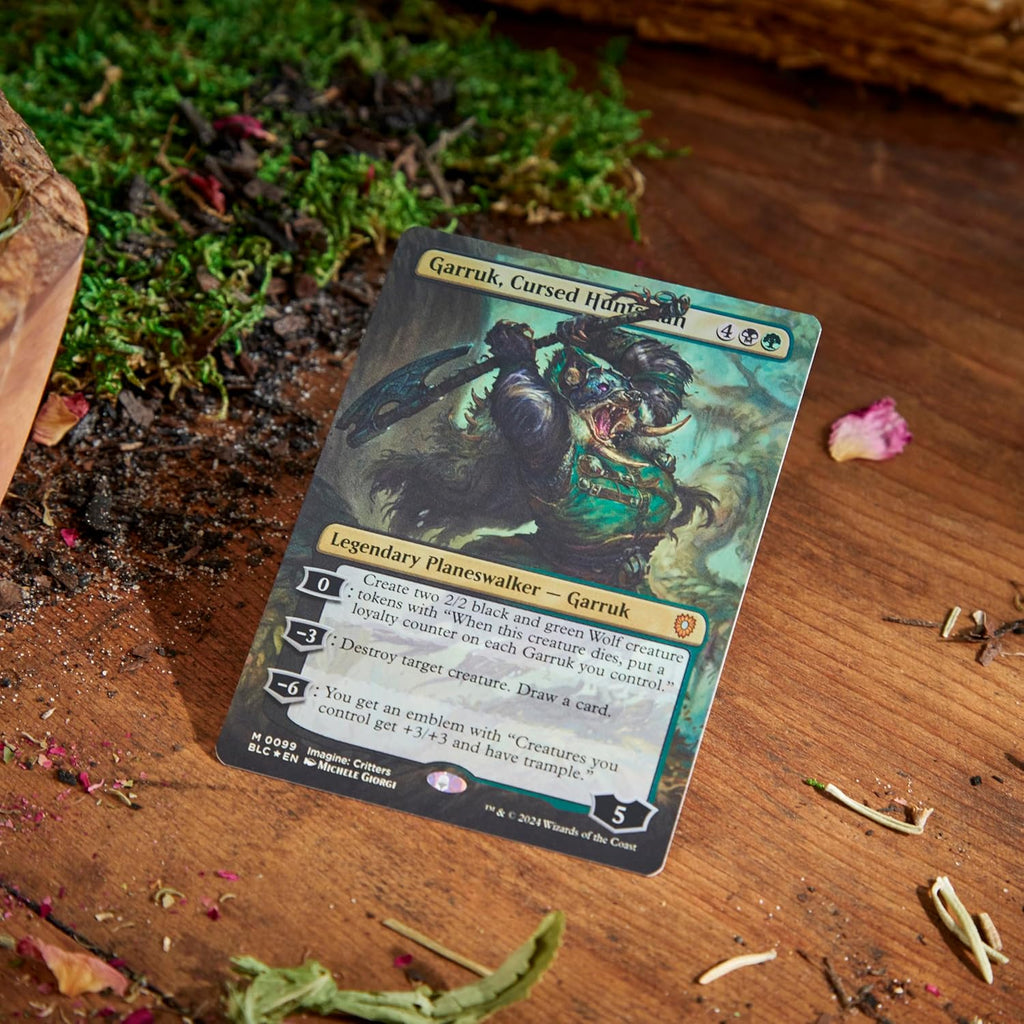 Bloomburrow Commander Deck - Squirreled Away (100-Card Deck, 2-Card Collector Booster Sample Pack + Accessories)