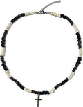 Puka Shell Beaded Necklace Men Summer Surfer Seed Necklace Seashell Beads Necklace for Women Beach Necklace for Men Beach Jewelry